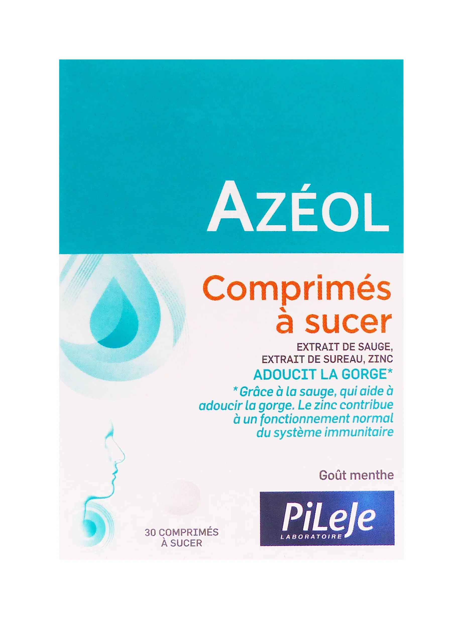 AZEOL 30 COMPRIMES A SUCER