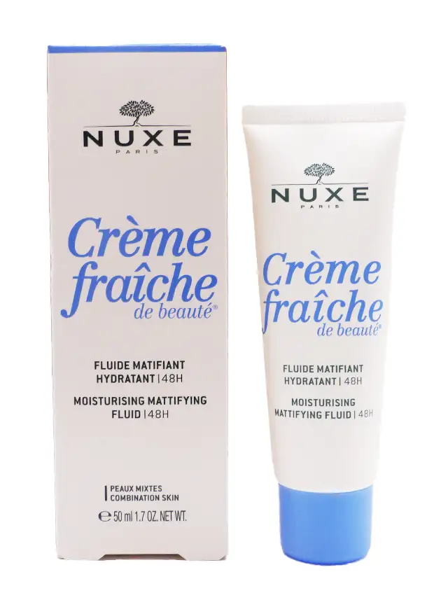 NUXE CREME FRAICHE DE BEAUTE FLUIDE MATIFIANT HYDRATANT 50ML