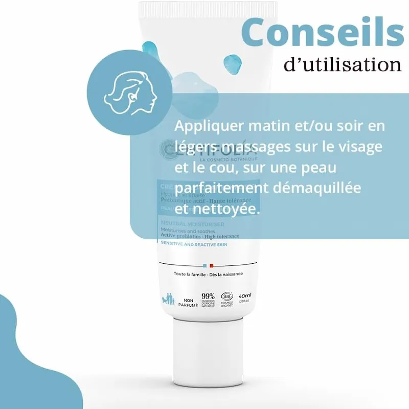 Crème Hydratante Neutre Visage Sans parfum - Centifolia – Image 3
