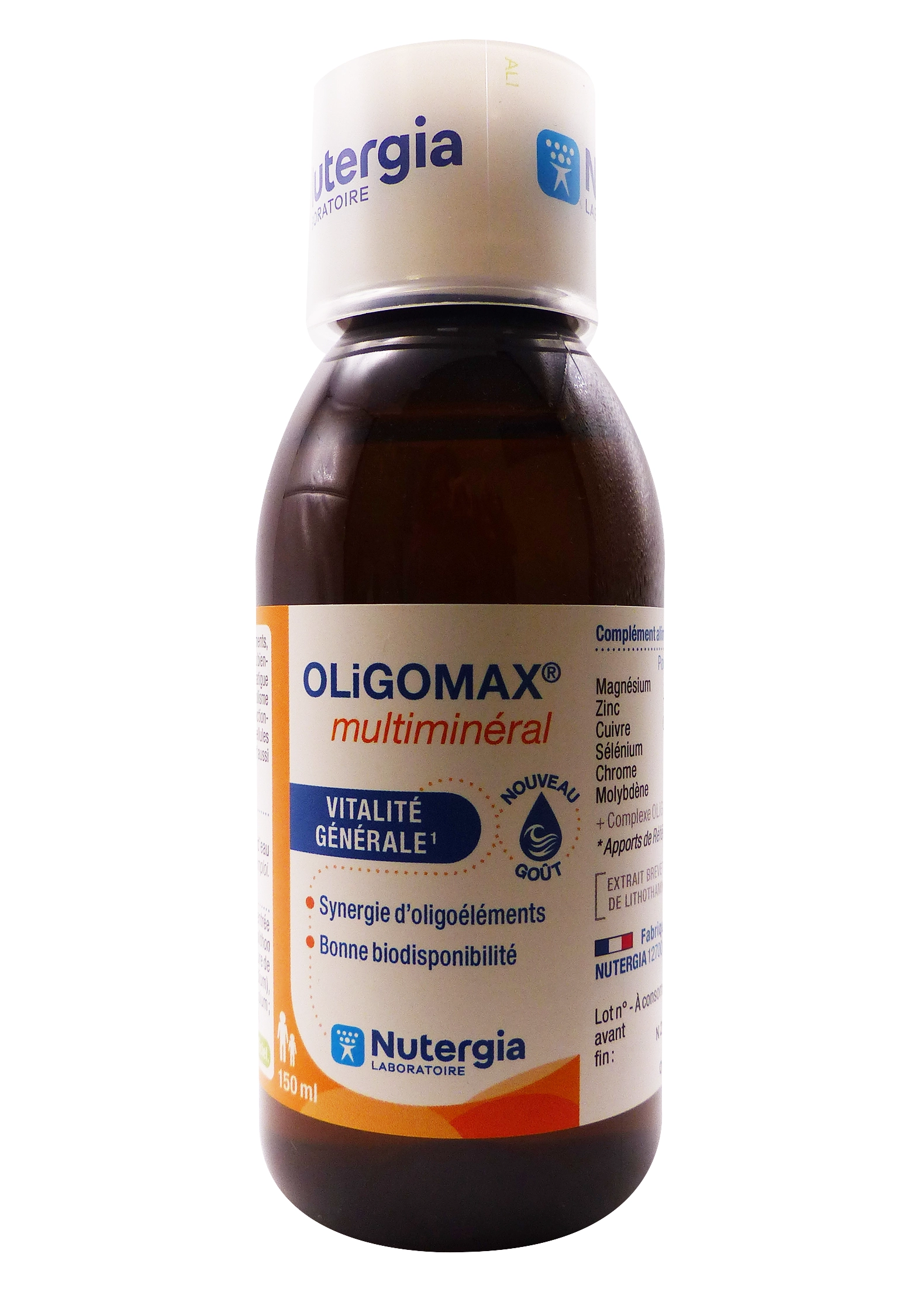 OLIGOMAX MULTIMINERAL 150ML NUTERGIA