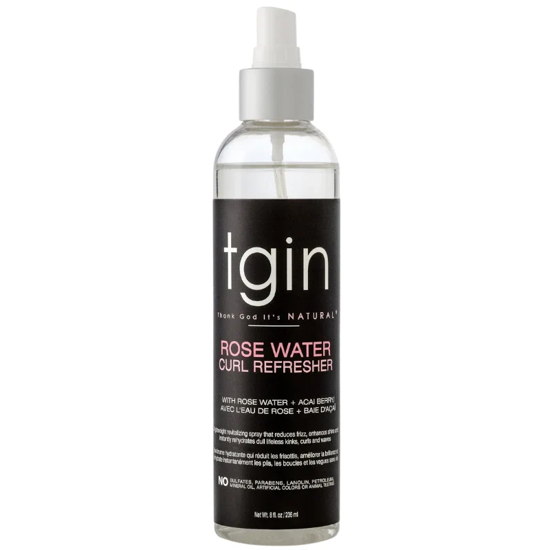 Spray Hydratant Curl Refresher ROSE WATER - TGIN